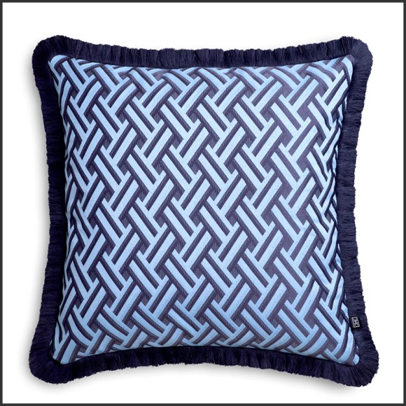 Cushion 24- Doris L Blue