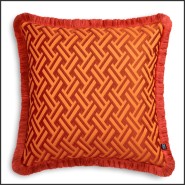 Coussins 24 - Doris L Orange - Style orange - Pacific Compagnie.