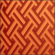 Coussins 24 - Doris L Orange - Orange vif - Pacific Compagnie.