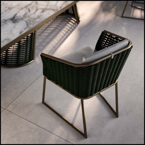 Chaise d'Extérieur 150 - Afrodite - Design aérien - Pacific Compagnie.