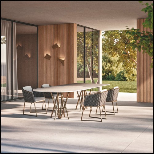 Outdoor Dining Table Ruggiano - Mikado