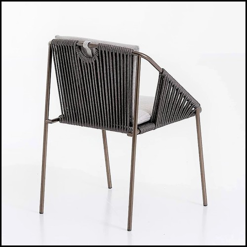 Chaise d'Extérieur 150 - Chelsy - Détente au jardin - Pacific Compagnie.