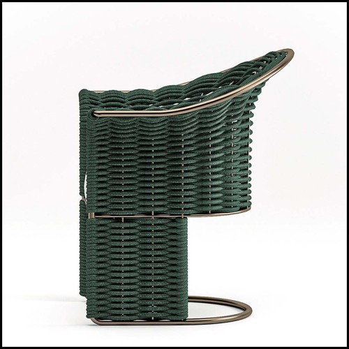 Outdoor chair 150 - Marina - Modern outdoors - Pacific Compagnie.