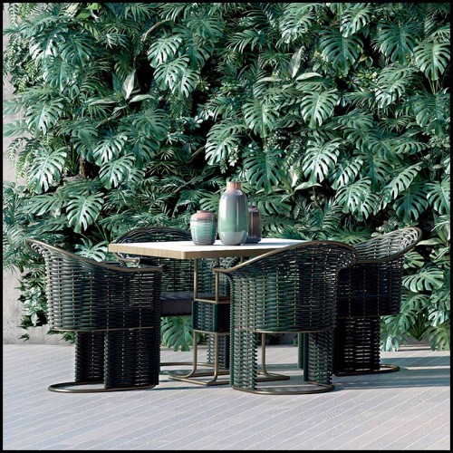 Outdoor chair 150 - Marina - Modern outdoors - Pacific Compagnie.