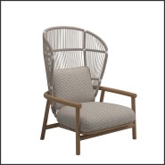 Chaise 45 - Fern Lounge High Back - Confort luxe - Pacific Compagnie.