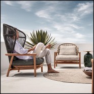 Chaise d'Extérieur 45 - Fern Low Back - Style moderne - Pacific Compagnie.