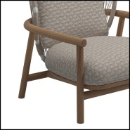 Chaise d'Extérieur 45 - Fern Low Back - Accoudoirs bas - Pacific Compagnie.