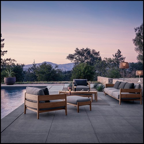 Table Basse 45 - Haven Low Ceramic - Ambiance zen - Pacific Compagnie.