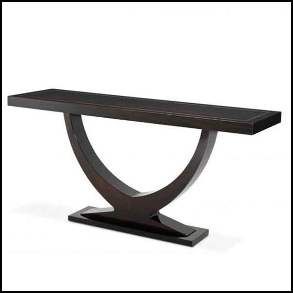 Console 24 - Umberto | Console Umberto - Smoked eucalyptus console table - Pacific Compagnie.