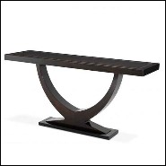Console 24 - Umberto | Console Umberto - Smoked eucalyptus console table - Pacific Compagnie.