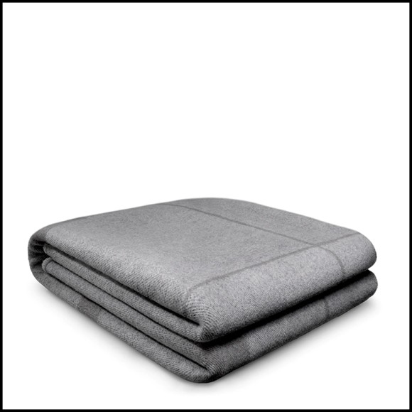 Plaid 24 - Rhoda Gris - Intemporel - Pacific Compagnie.