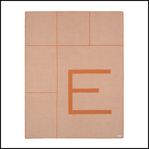 Plaid 24 - Rhoda Orange - Décoratif - Pacific Compagnie.