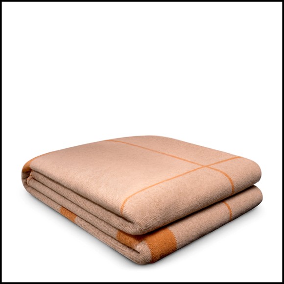 Plaid 24 - Rhoda Orange - Hiver - Pacific Compagnie.