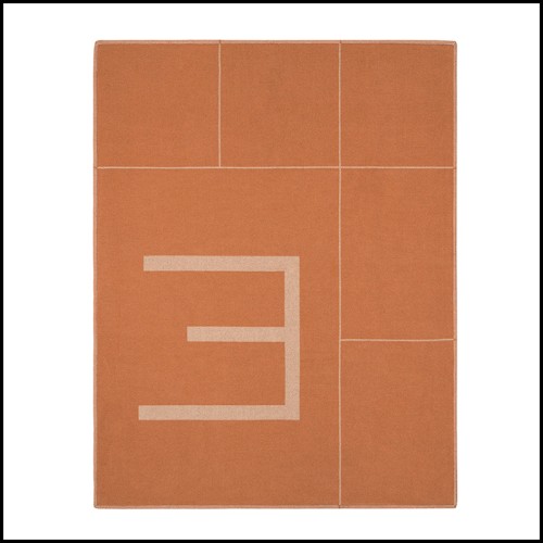 Plaid 24 - Rhoda Orange - Motifs - Pacific Compagnie.