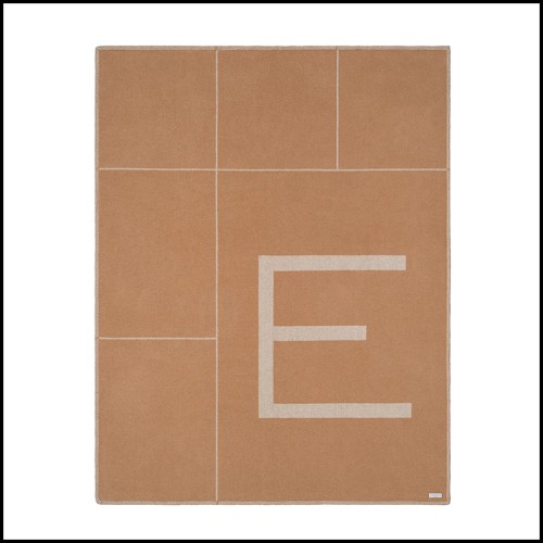 Plaid 24 - Rhoda Marron Clair - Confortable - Pacific Compagnie.