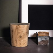 Tabouret 154 - Coppa Cedar | Cedar stool furniture - Pacific Compagnie.