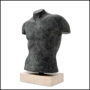 Sculpture 24 - Torso Aristo | Sculpture Eichholtz- Torso Aristo - "Aristo Torso Eichholtz Art - Pacific Compagnie."