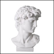 Sculpture 24 - Head David | Head David, Room Decor - Pacific Compagnie.