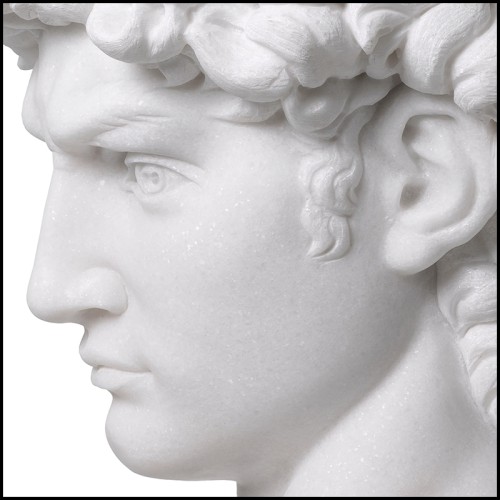 Sculpture 24 - Head David | Eichholtz David Head Art - Pacific Compagnie.