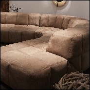 Canapé Sectional 31 - Chicane Droit - Détails élégants - Pacific Compagnie.