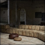 Sofa Bleu Nature - Chicane Middle Sofa Bleu Nature- Chicane Middle  Pacific Compagnie