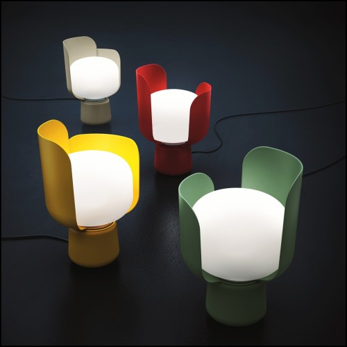Table Lamp 40- Blom Green