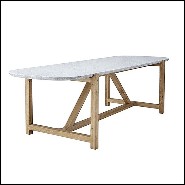 Dining Table 31 - Stoneleaf - Matériaux nobles - Pacific Compagnie.