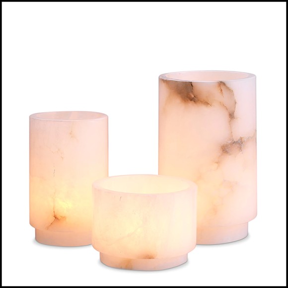 Candleholder 24 - Leonidas Set de 3 - Pacific Compagnie.