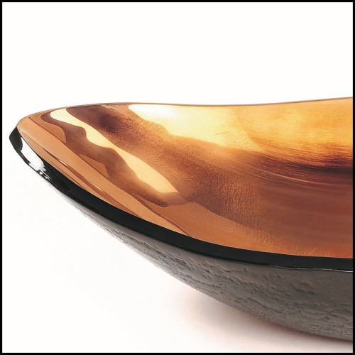 Bowl 190-Coppola Bronze Glass