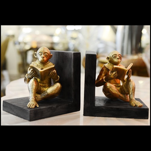 Bookends PC- Monkeys Readers Set of 2
