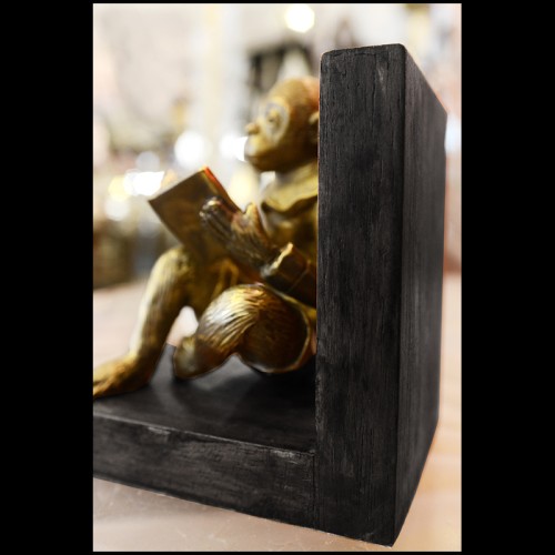 Bookends PC - Monkeys Readers Set of 2 - Serre-livres singes originaux - Pacific Compagnie.