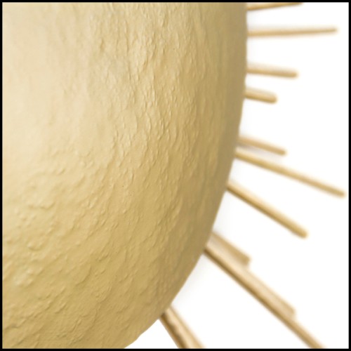 Applique 155 - Soleil wall - Wall-mounted light with unique sunrise pattern - Pacific Compagnie.