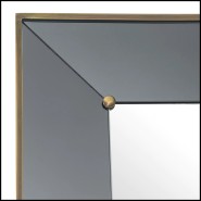 Miroir 24 - Bellana - Cadre doré - Pacific Compagnie.