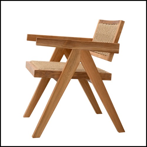 Chaise 24 - Kristo | Kristo chair seating - Pacific Compagnie.