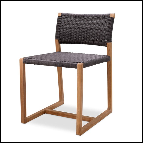 Chaise 24 - Griffin | Griffin Chair 24 seat close-up - Pacific Compagnie.