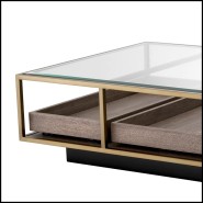 Table Basse 24 - Roxton - Eichholtz Roxton Table, living room - Pacific Compagnie.