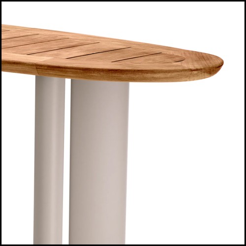 Console d'extérieur 24 - Free Form - Rangement intégré - Pacific Compagnie.