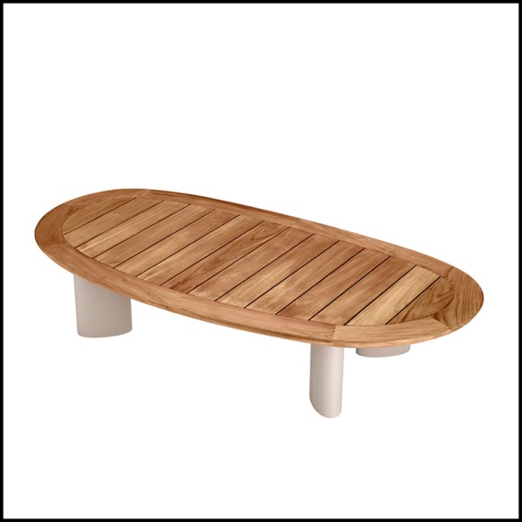 Outdoor coffee table 24 - Free Form Outdoor - Natural ink - Pacific Compagnie.