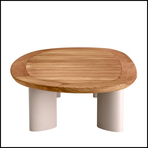 Outdoor coffee table 24 - Free Form Outdoor - Natural ink - Pacific Compagnie.