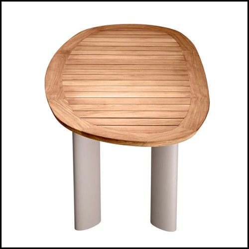 Outdoor dining table  24 - Free Form - Grand format - Pacific Compagnie.
