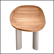 Outdoor dining table  24 - Free Form - Grand format - Pacific Compagnie.