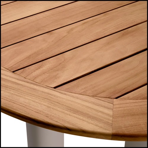 Table de repas d'extérieur 24 - Free Form - Pour terrasse - Pacific Compagnie.