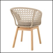 Chaise 24 - Trinity - Chair 24-Trinity, angle - Pacific Compagnie.