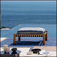 Pouf 30 - Ellaby Iroko - Style jardin - Pacific Compagnie.