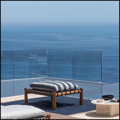 Pouf 30 - Ellaby Iroko - Assise extérieure - Pacific Compagnie.