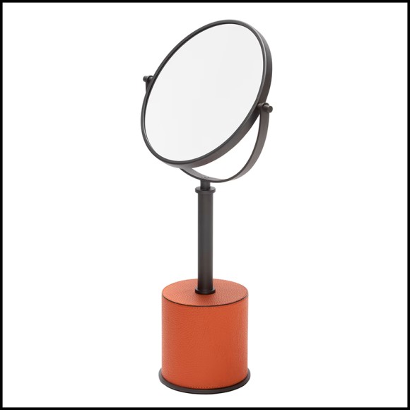 Miroir 189 - Emma Leather Stand - Reflet de luxe - Pacific Compagnie.