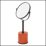 Miroir 189 - Emma Leather Stand - Reflet de luxe - Pacific Compagnie.