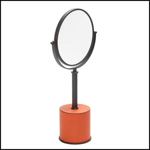 Mirror GIOBAGNARA - Emma Leather Stand