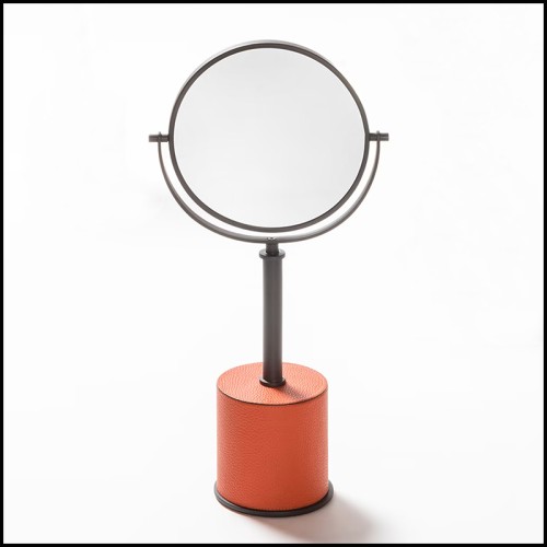Miroir 189 - Emma Leather Stand - Atelier d'artisan - Pacific Compagnie.