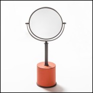 Miroir 189 - Emma Leather Stand - Atelier d'artisan - Pacific Compagnie.